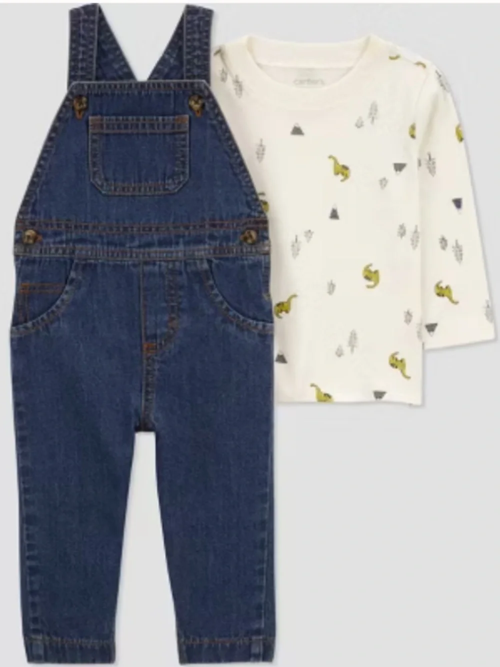Carter’s dino overalls size 18 months